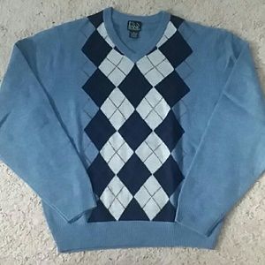 New Jos. A. Bank Lambs Wool V-Neck Sweater